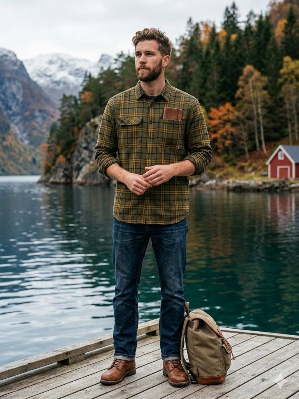 Patagonia® Long-Sleeved Fjord Flannel Shirt